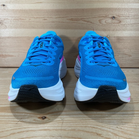 Hoka One Bondi 9 Running Shoes Women’s 9 B Skyward Blue Pink White 1162012 SNNF - Picture 5 of 9